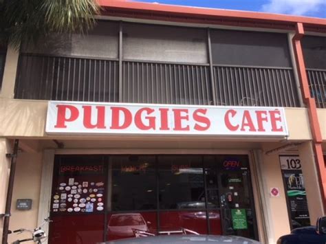 5 (11) 73 Good food 89 On time delivery 100 Correct order See if this restaurant delivers to you. . Pudgies cafe